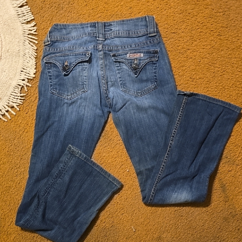 Hudson Jeans Blue Boot Cut Denim with Medium Wash